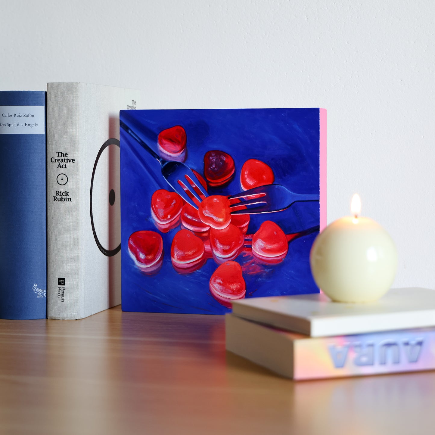 Sharing is caring - Original Ölgemälde