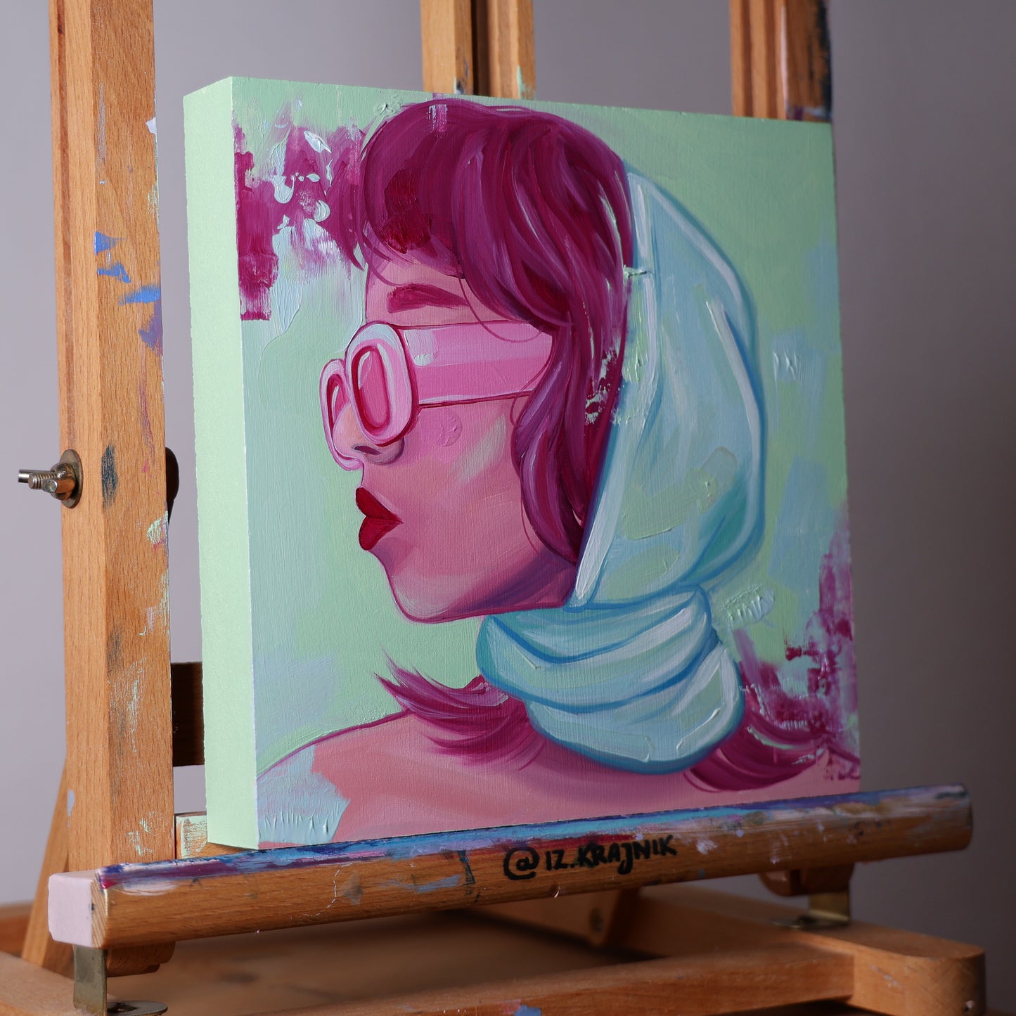 The wild side - Original oil painting