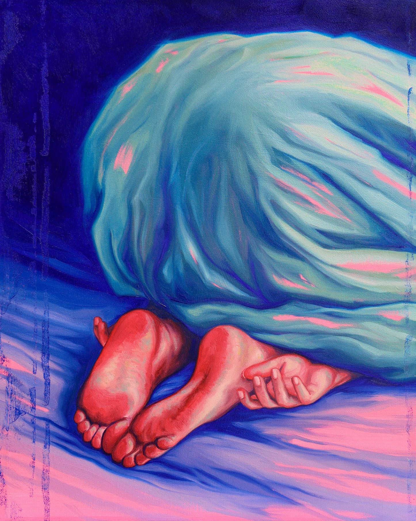 Temporarily out of order - Original oil painting