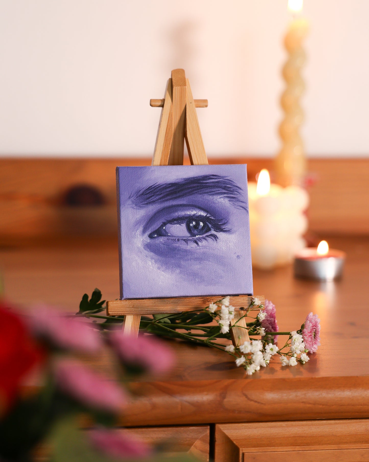 Eye Emotion 1 - Original oil painting