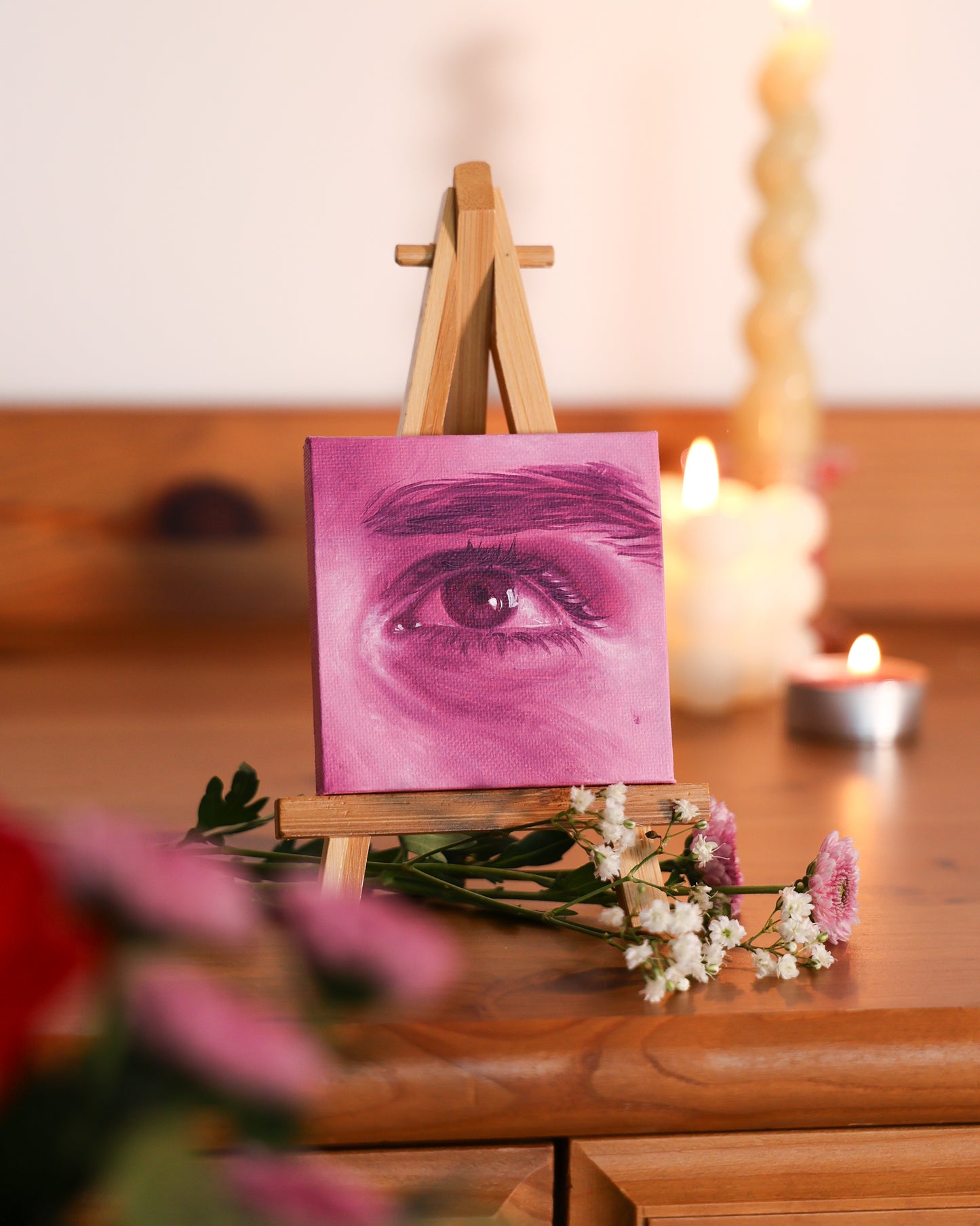 Eye Emotion 12 - Original oil painting