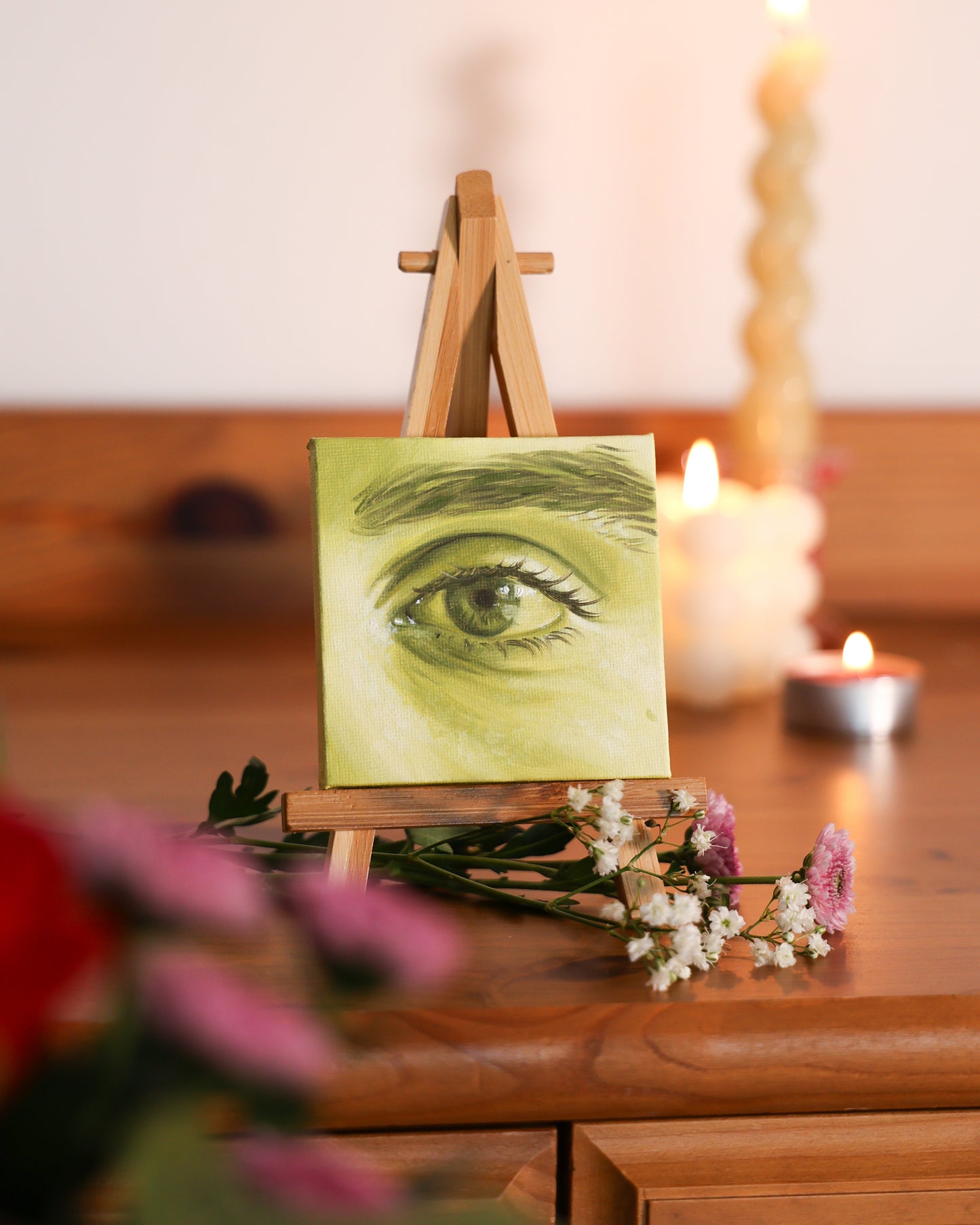 Eye Emotion 6 - Original oil painting
