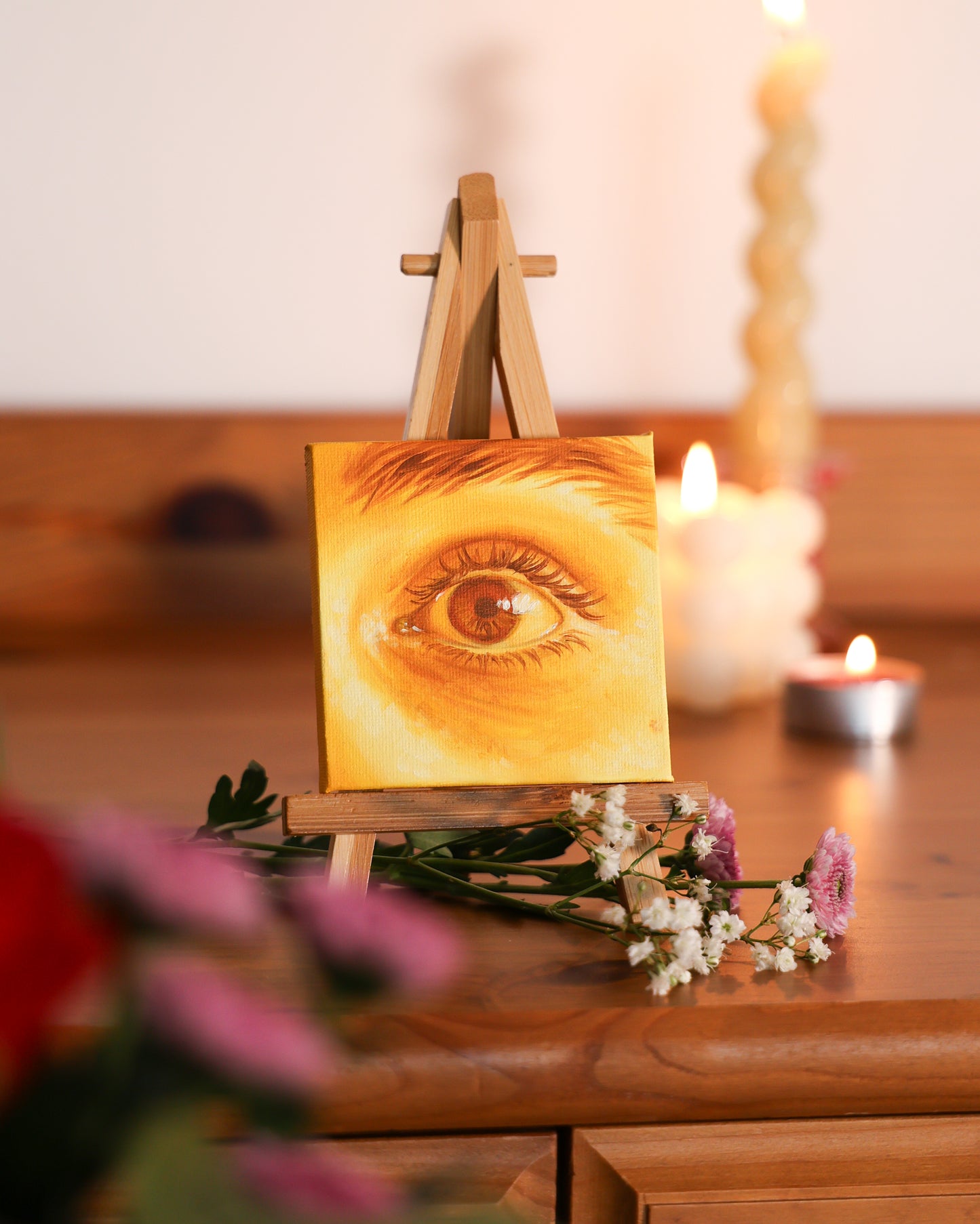 Eye Emotion 7 - Original oil painting