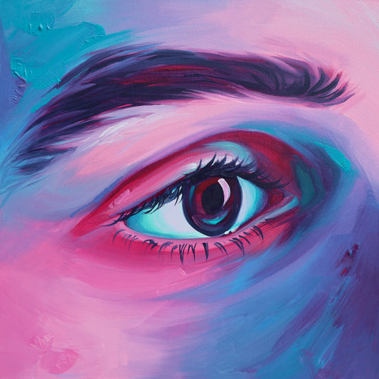 Cosmic Eye - Original oil painting