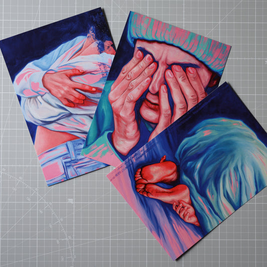 About being human - Set of three