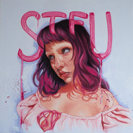 STFU - Original oil painting