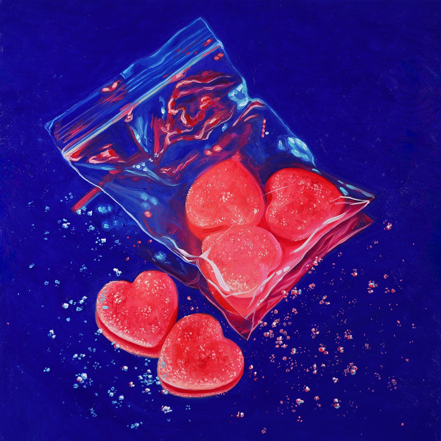 No side effects - Original oil painting