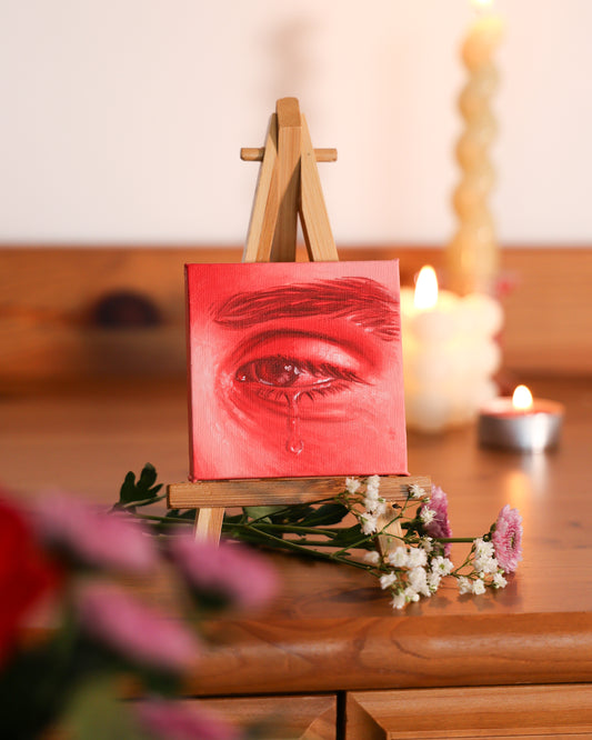 Eye Emotion 10 - Original oil painting