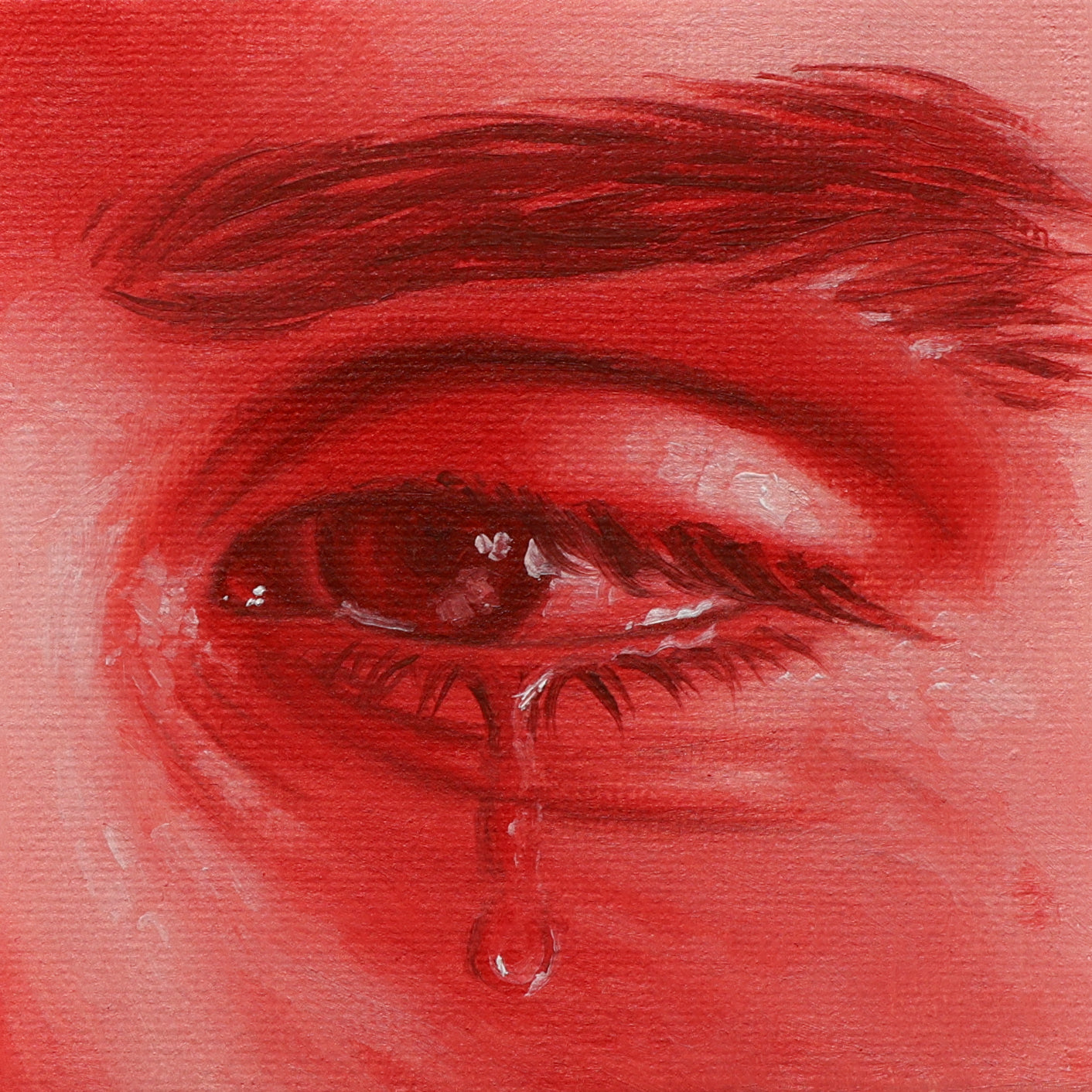 Eye Emotion 10 - Original oil painting