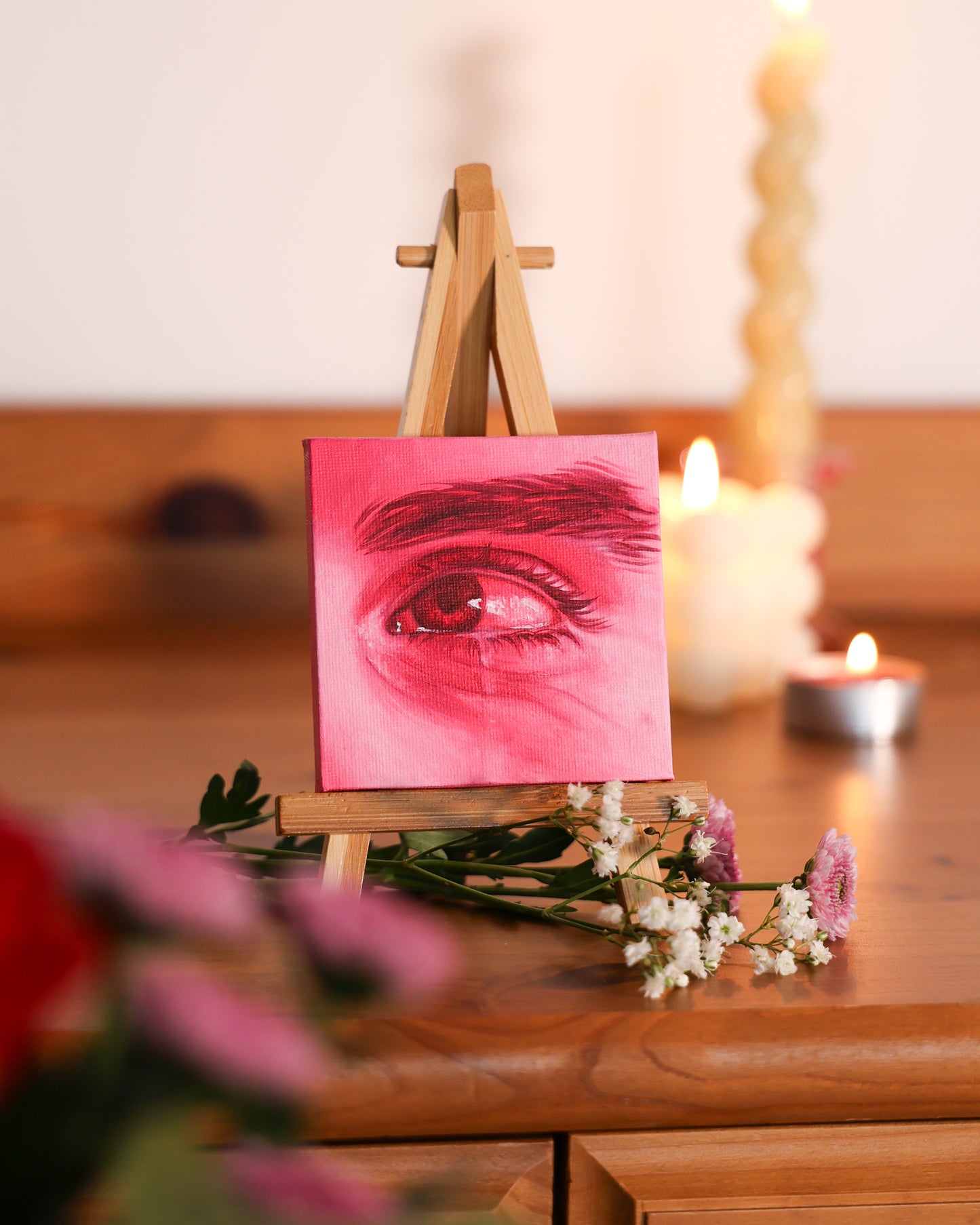 Eye Emotion 11 - Original oil painting