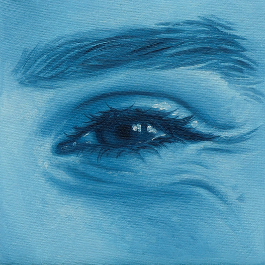 Eye Emotion 3 - Original oil painting