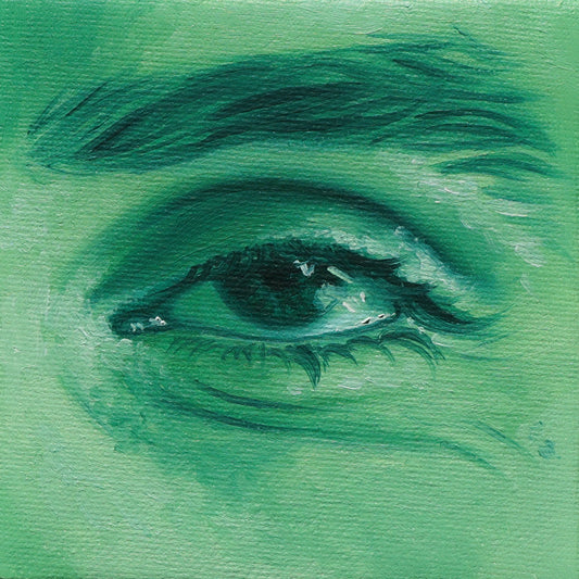 Eye Emotion 5 - Original oil painting