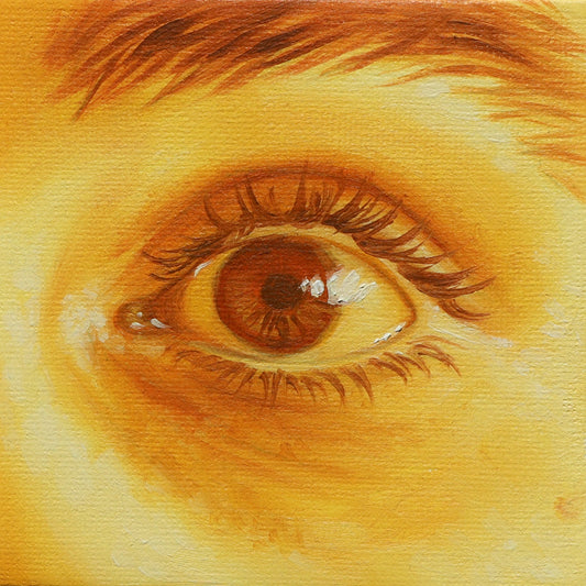 Eye Emotion 7 - Original oil painting