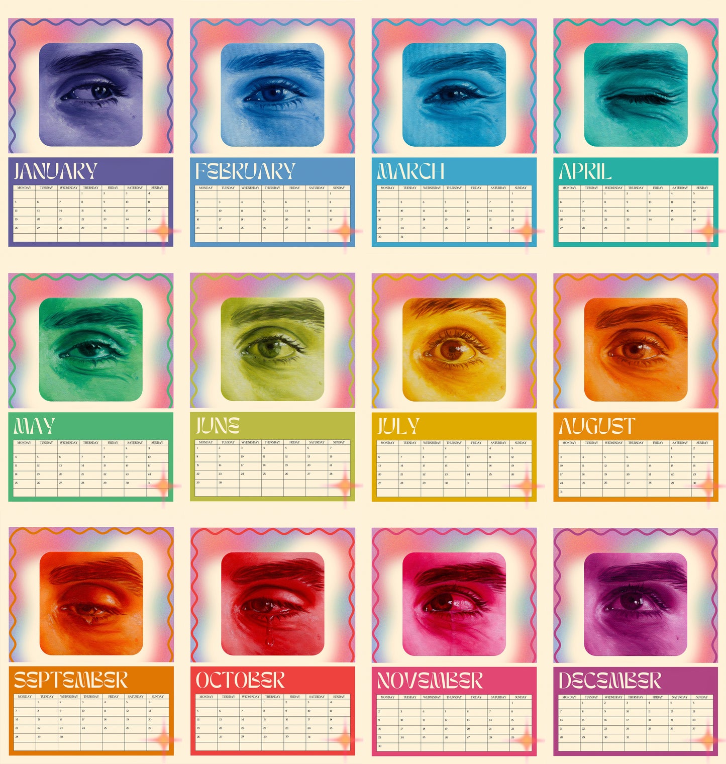 Very Emotional Calendar 2026 PRE-ORDER